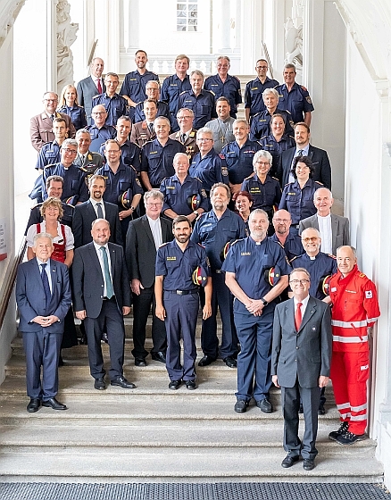 Gruppenfoto nach dem Festakt