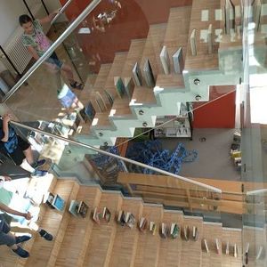 Bücher-Dominorallye in der Bücherei Buchkirchen