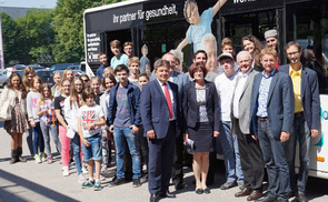 Präsentation bei der Mobility-Fair