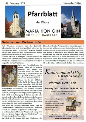 Pfarrblatt