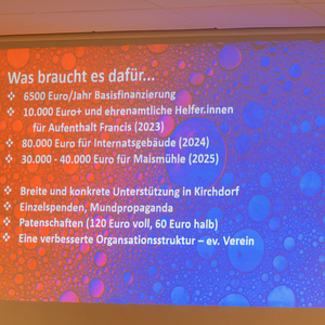 Vortrag von Günther Humer und Thomas Pauzenberger über ihre Reise zum Pfarrpartnerprojekt Kakonko