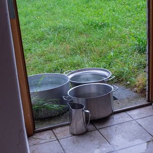 Regenwasser sammeln am Jungscharlager 2023