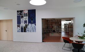 Umbau und Sanierung Pfarrheim, Architekt: Erich Lengauer Kunst am Bau: Therese Eisenmann, Ernst Hager, Christoph Raffetseder, 2021