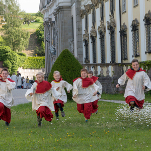 Ministrant*innentag am 25. Mai 2019 in St. Florian. Mehr als 1000 Minis treffen sich mit ihren Begleitpersonen im Stift St. Florian um miteinander zu feiern, andere MinistrantInnen kennen zu lernen und einen spannenden Tag miteinander zu verbringen.