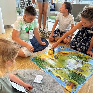 Bei den BeeBot-Stationen herrschte großer Andrang