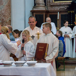 Ministrant*innentag am 25. Mai 2019 in St. Florian. Mehr als 1000 Minis treffen sich mit ihren Begleitpersonen im Stift St. Florian um miteinander zu feiern, andere MinistrantInnen kennen zu lernen und einen spannenden Tag miteinander zu verbringen.