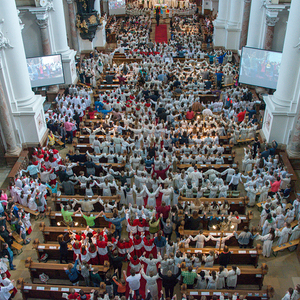 Ministrant*innentag am 25. Mai 2019 in St. Florian. Mehr als 1000 Minis treffen sich mit ihren Begleitpersonen im Stift St. Florian um miteinander zu feiern, andere MinistrantInnen kennen zu lernen und einen spannenden Tag miteinander zu verbringen.
