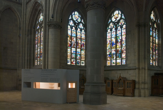 Modell der Türmerstube im Linzer Mariendom
